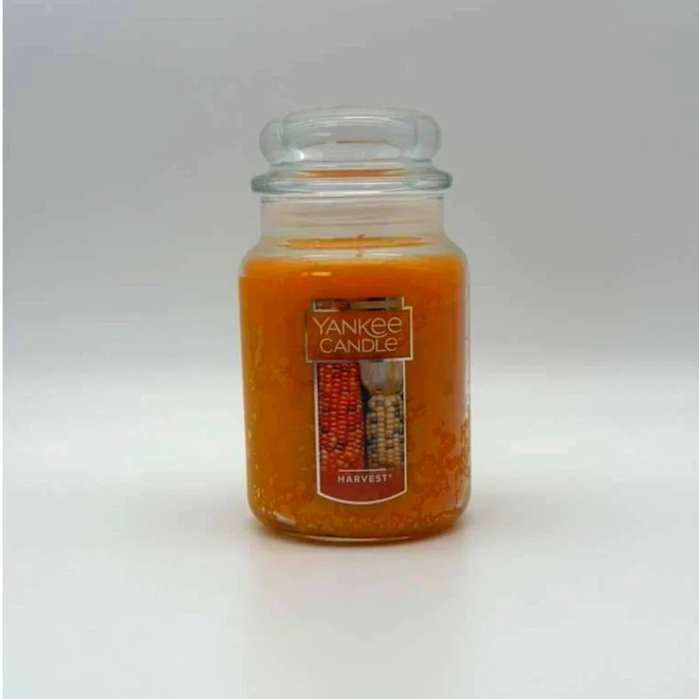 Yankee Candle‎ Harvest Large Jar - 22 oz Classic Scented Candle - NWT